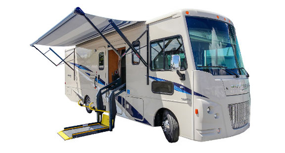 Fraserway-A-class wheelchair accessible motorhome
